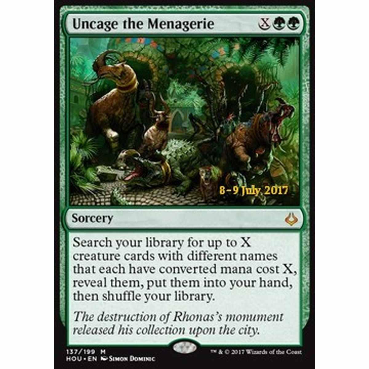 Uncage the Menagerie - Liberare il Serraglio - [PHOU] [NM] [Foil]