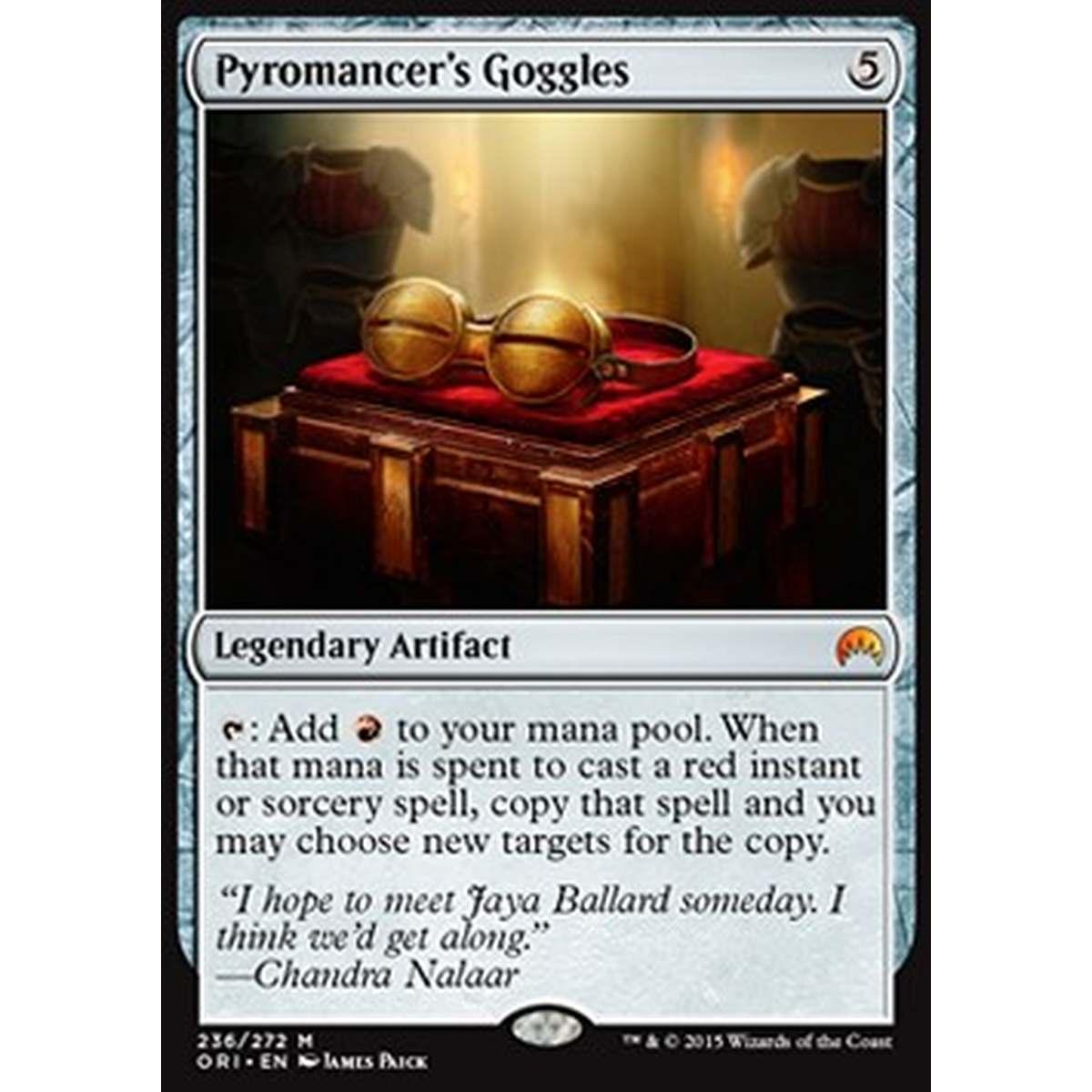 Pyromancer's Goggles - Occhialoni della Piromante - [ORI] [NM]