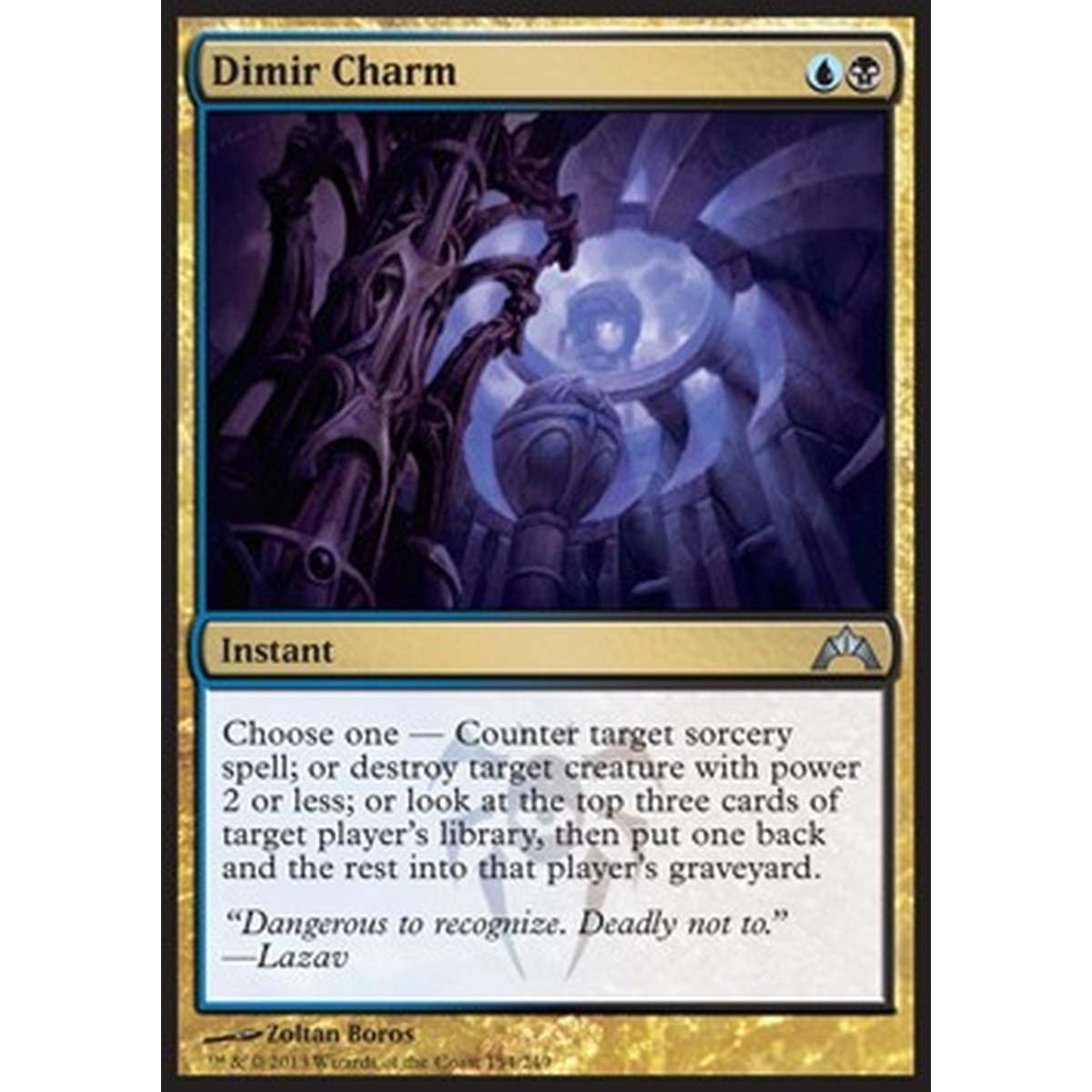 Dimir Charm - Talismano Dimir - [GTC] [NM] [Foil]