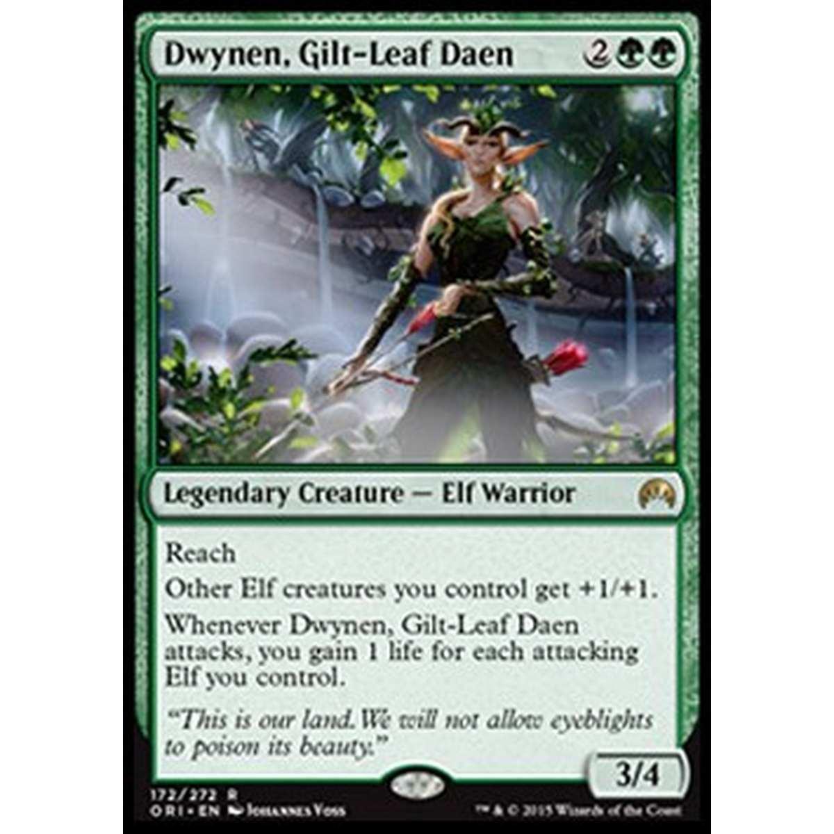 Dwynen, Gilt-Leaf Daen - Dwynen, Daen di Foglia Dorata - [ORI] [NM] [Foil]