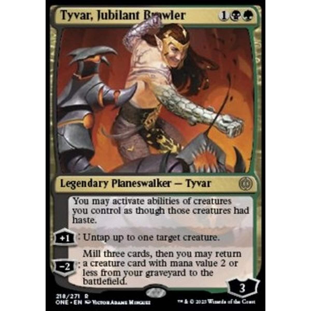 Tyvar, Jubilant Brawler - Tyvar, Lottatore Esultante - [ONE] [NM]