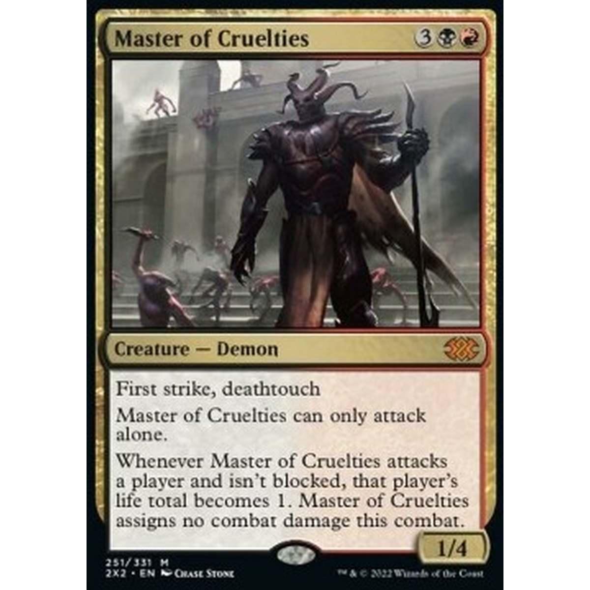 Master of Cruelties - æ®èã®éäºº - [2X2] [NM]