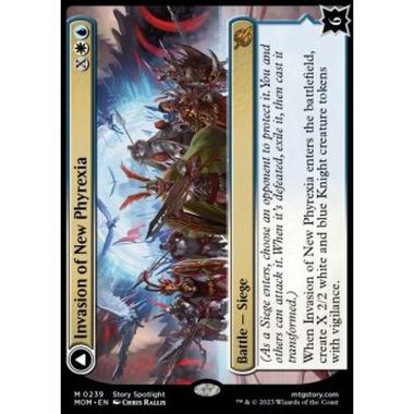Invasion of New Phyrexia // Teferi Akosa of Zhalfir - Invasion of New Phyrexia // Teferi Akosa of Zhalfir - [MOM] [NM]