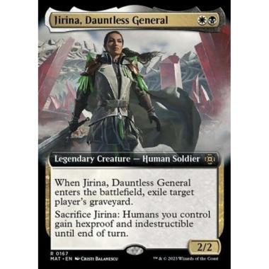 Jirina, Dauntless General (V.3) - Jirina, Dauntless General (V.3) - [XMAT] [NM]