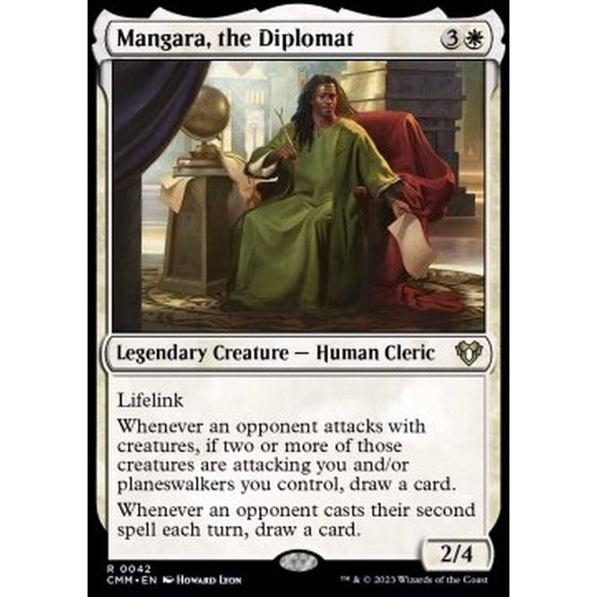 Mangara, the Diplomat - Mangara, the Diplomat - [CMM] [NM] [Foil]
