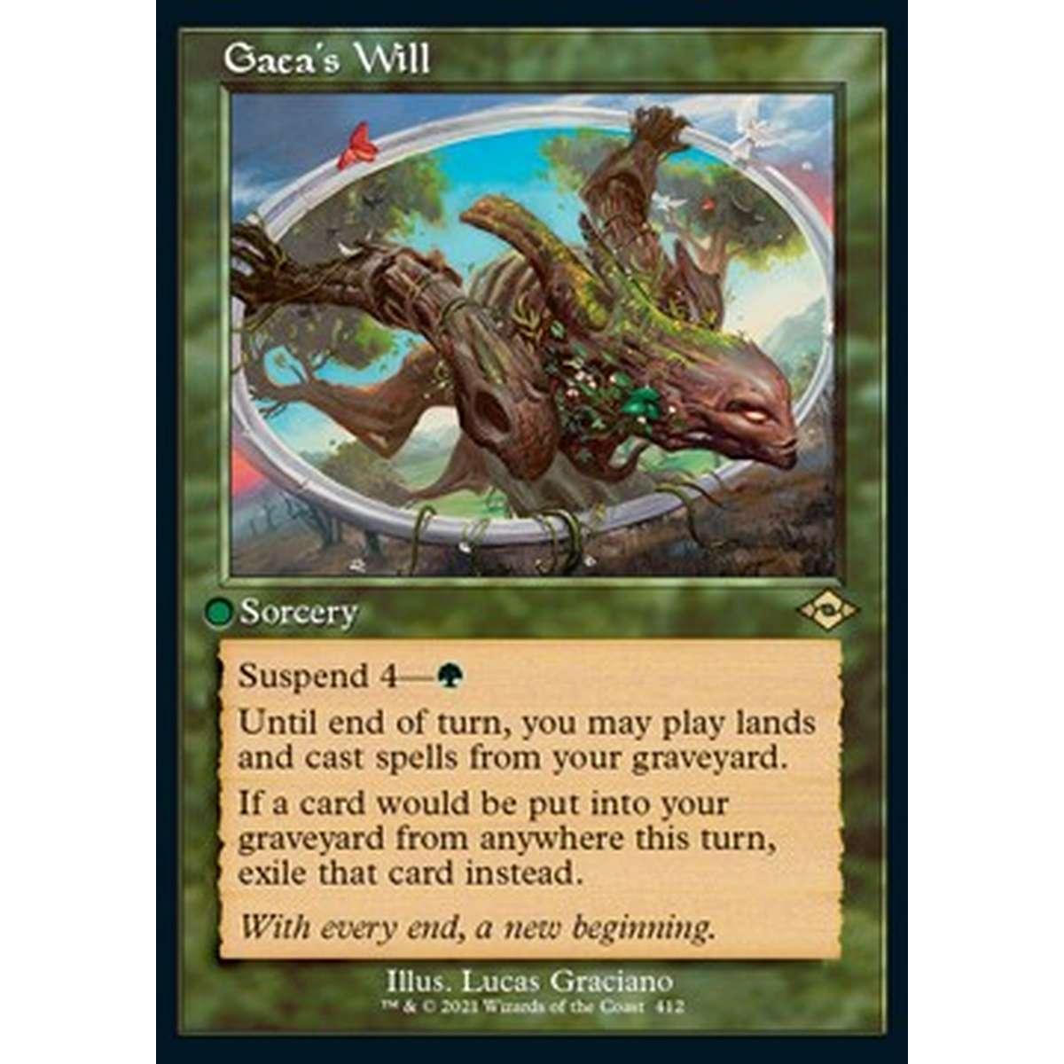 Gaea's Will (V.1) - Gaea's Will (V.1) - [XMH2] [NM] [Foil]