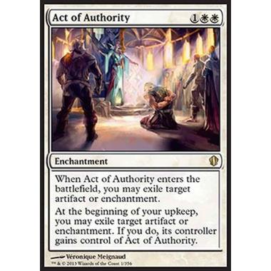 Act of Authority - Atto di AutoritÃ - [C13] [EX]