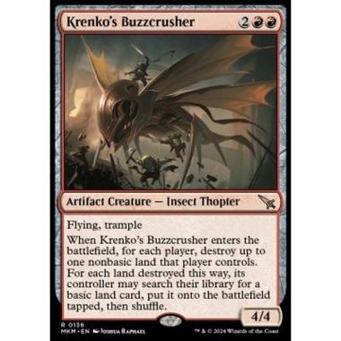 Krenko's Buzzcrusher - Krenko's Buzzcrusher - [MKM] [NM] [Foil]