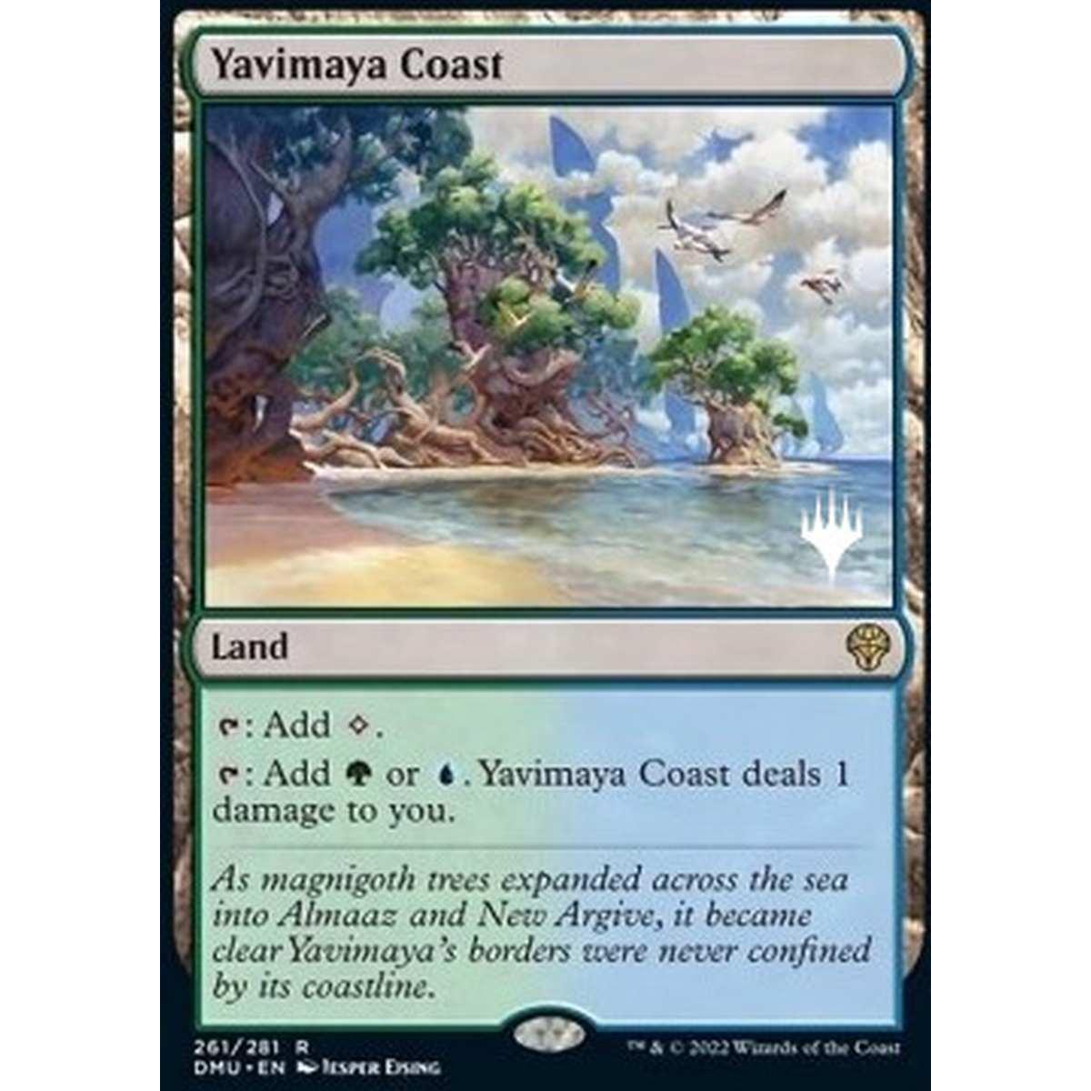 Yavimaya Coast (V.2) - Costa di Yavimaya (V.2) - [PDMU] [NM] [Foil]