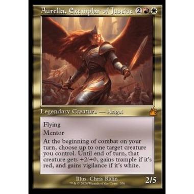 Aurelia, Exemplar of Justice (V.1) - Aurelia, Exemplar of Justice (V.1) - [XRVR] [NM] [Foil]