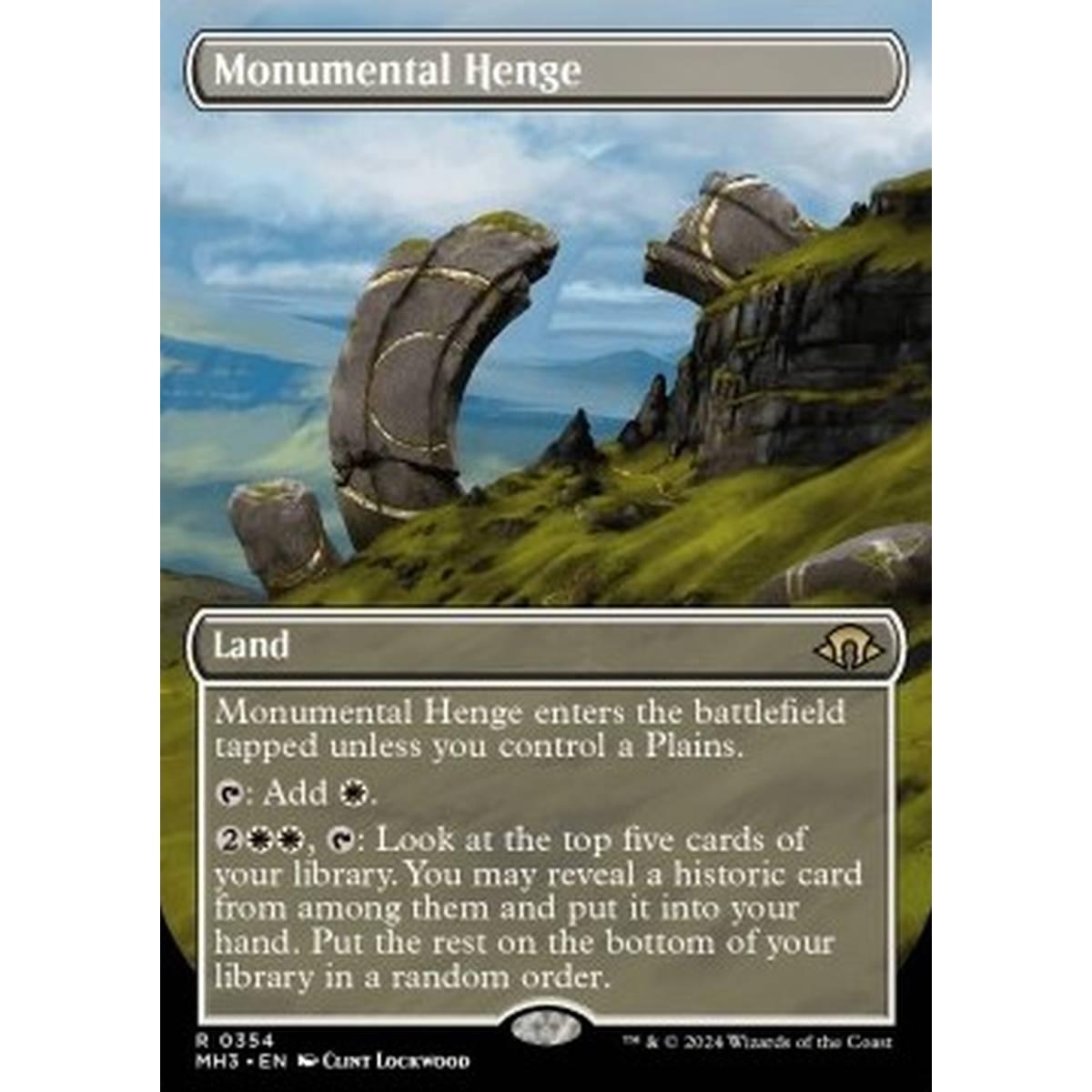 Monumental Henge - Monumental Henge - [XMH3] [NM]