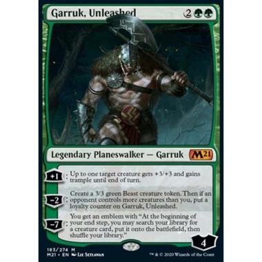 Garruk, Unleashed - Garruk, Unleashed - [M21] [NM]
