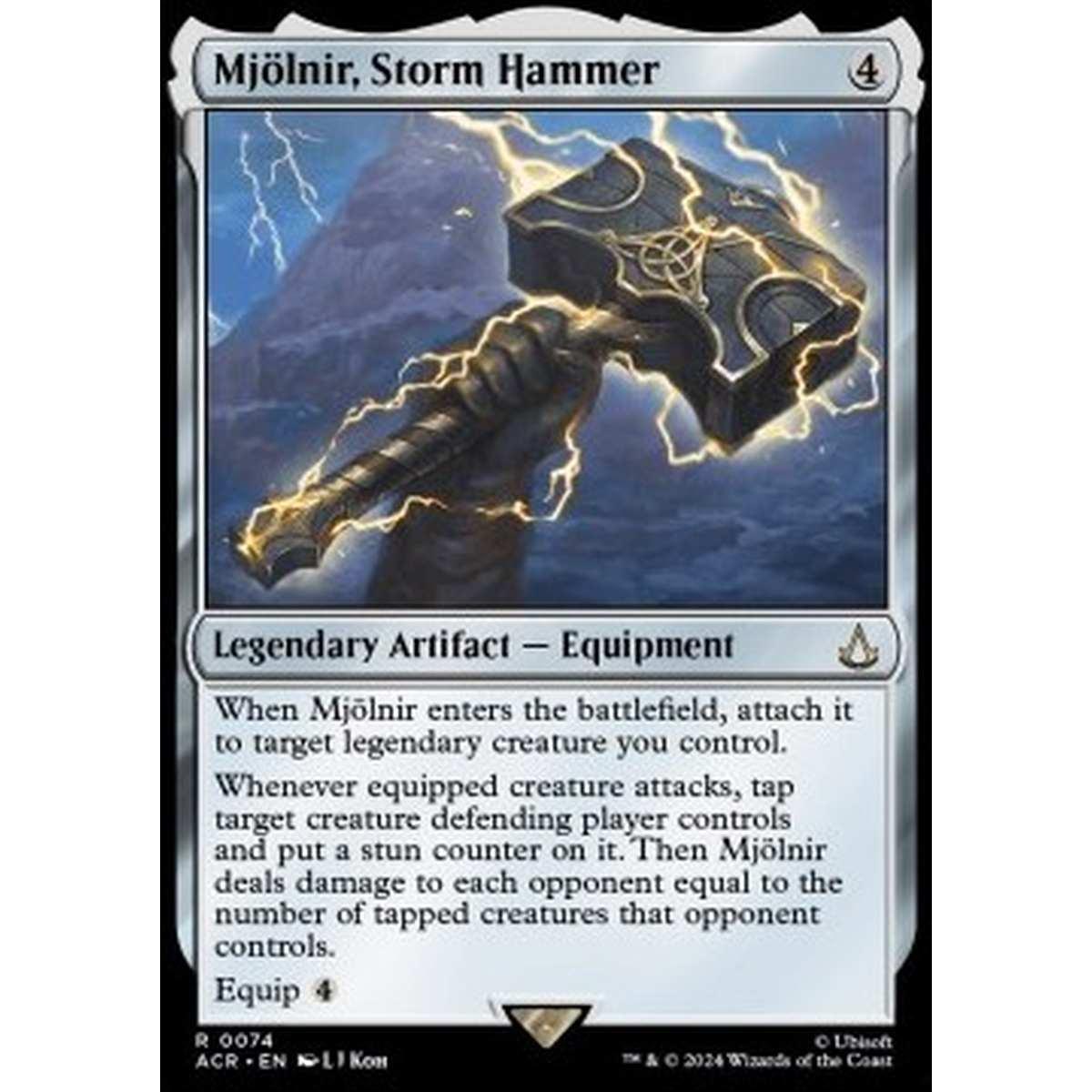 MjÃ¶lnir, Storm Hammer - MjÃ¶lnir, Storm Hammer - [ACR] [NM] [Foil]