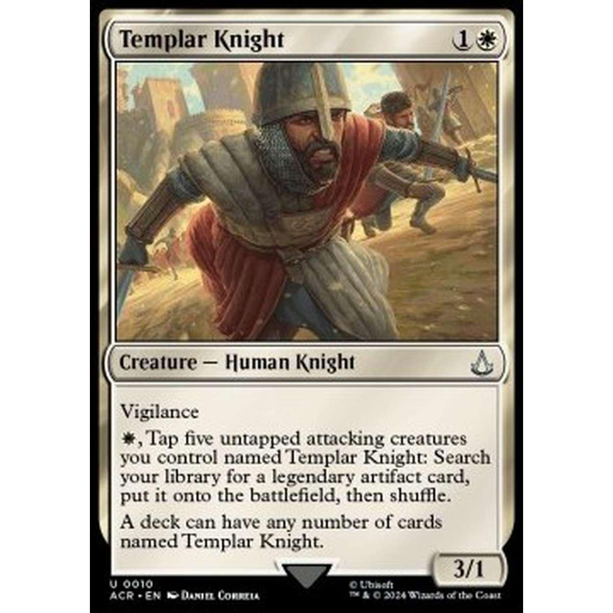 Templar Knight - Templar Knight - [ACR] [NM] [Foil]