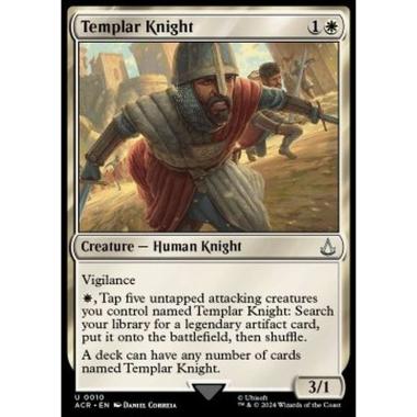 Templar Knight - Templar Knight - [ACR] [NM] [Foil]
