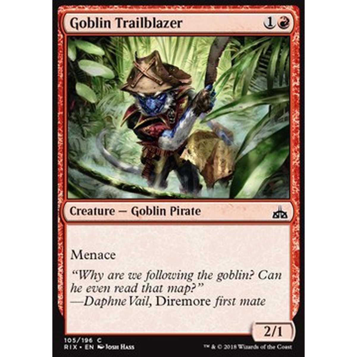 Goblin Trailblazer - Goblin Scopripista - [RIX] [NM]