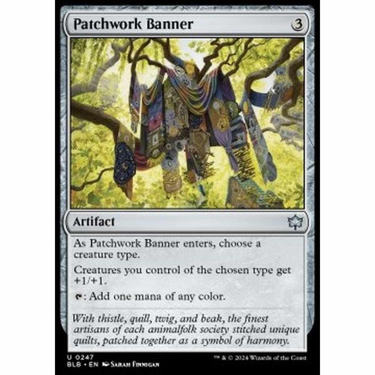 Patchwork Banner - Patchwork Banner - [BLB] [NM]
