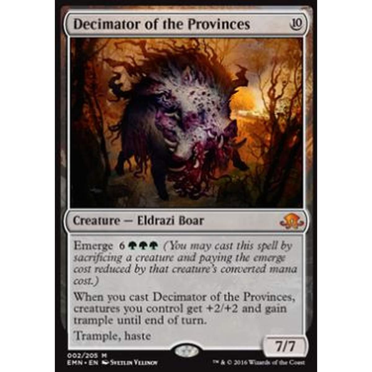 Decimator of the Provinces - Decimatore delle Province - [EMN] [EX]