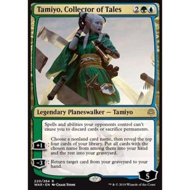 Tamiyo, Collector of Tales - Tamiyo, Collezionista di Racconti - [PTHB] [NM] [Foil]