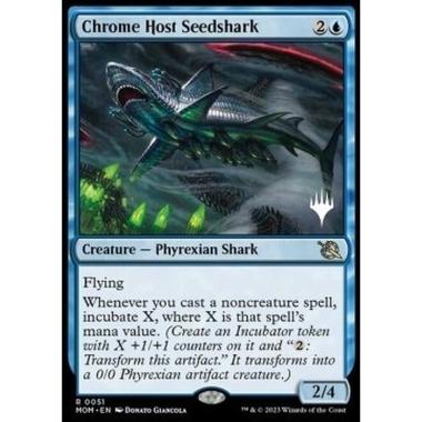 Chrome Host Seedshark (V.2) - Squalo Baccello dell'Armata di Cromo (V.2) - [PMOM] [NM] [Foil]