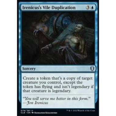 Irenicus's Vile Duplication - Irenicus's Vile Duplication - [CLB] [NM]