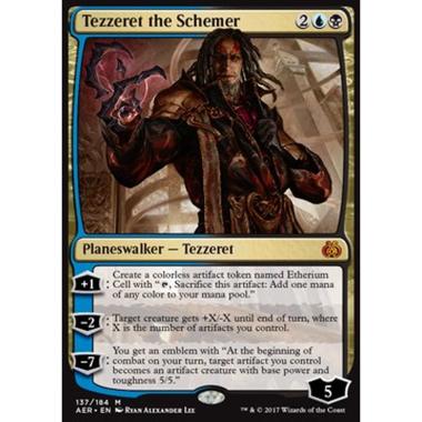 Tezzeret the Schemer - Tezzeret il Manipolatore - [AER] [NM]