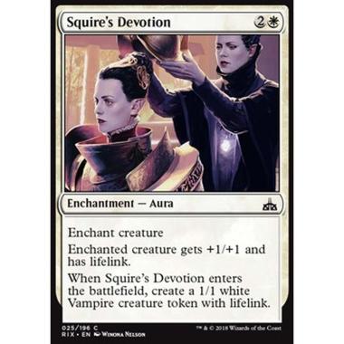 Squire's Devotion - Devozione della Scudiera - [RIX] [NM]