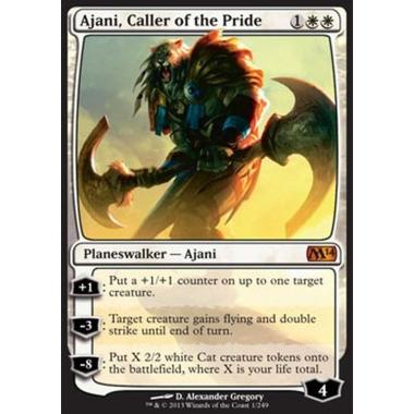 Ajani, Caller of the Pride - Ajani, Evocatore del Branco - [M14] [EX]
