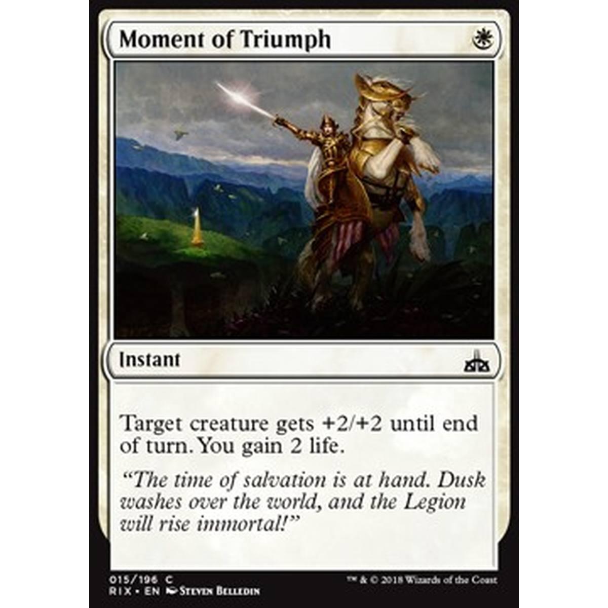Moment of Triumph - Momento di Trionfo - [RIX] [NM]