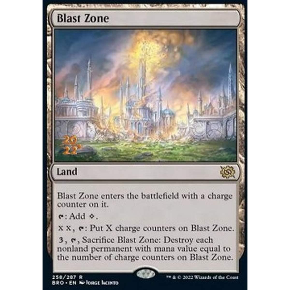 Blast Zone (V.1) - Zona dell'Esplosione (V.1) - [PBRO] [NM] [Foil]