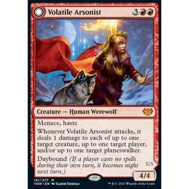 Volatile Arsonist // Dire-Strain Anarchist - Volatile Arsonist // Dire-Strain Anarchist - [VOW] [NM]