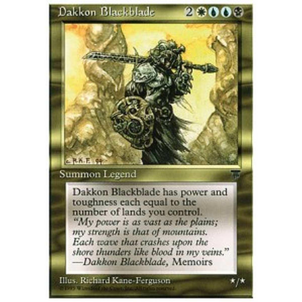 Dakkon Blackblade - Dakkon Blackblade - [CHR] [GD]