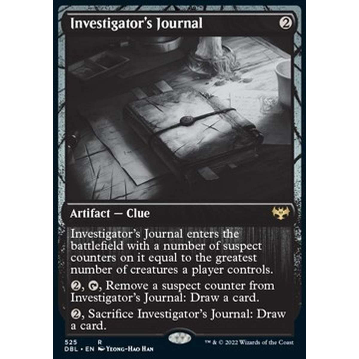 Investigator's Journal - Investigator's Journal - [DBL] [EX] [Foil]