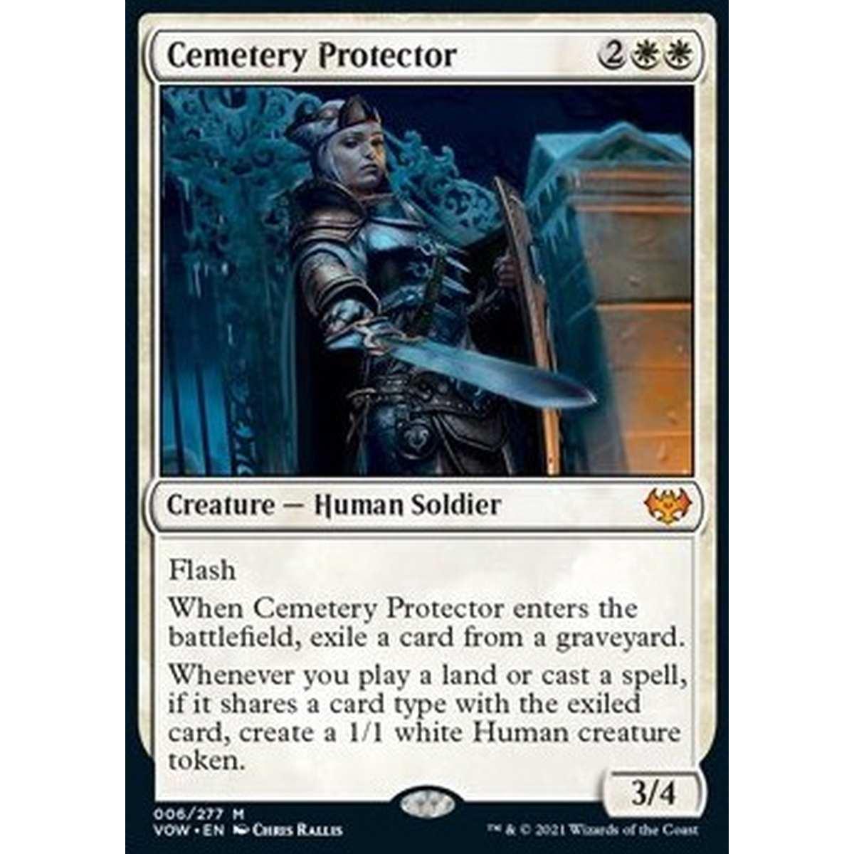 Cemetery Protector - Protettrice del Cimitero - [VOW] [NM] [Foil]