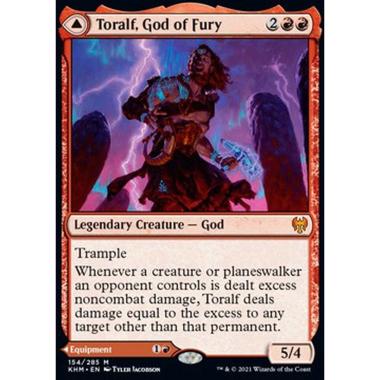 Toralf, God of Fury // Toralf's Hammer - Toralf, God of Fury // Toralf's Hammer - [KHM] [NM]