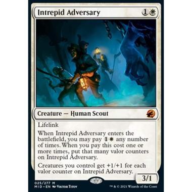 Intrepid Adversary - Avversario Intrepido - [MID] [NM] [Foil]