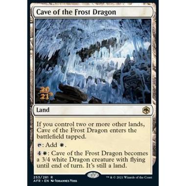 Cave of the Frost Dragon (V.1) - Grotta del Drago del Gelo (V.1) - [PAFR] [NM] [Foil]