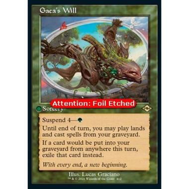 Gaea's Will (V.2) - VolontÃ di Gea (V.2) - [XMH2] [NM] [Foil]