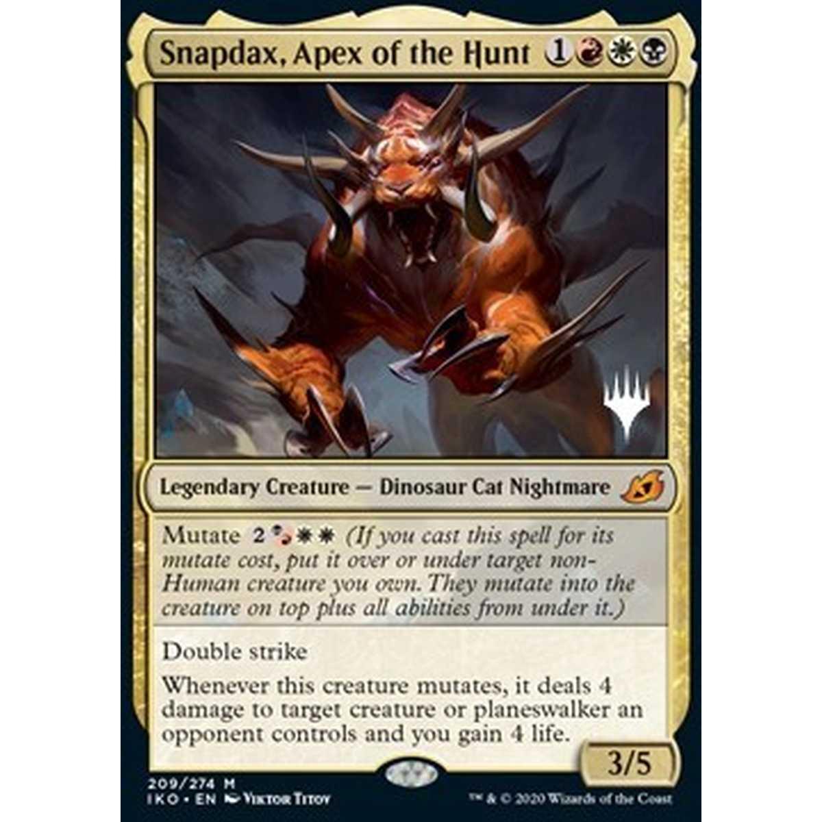 Snapdax, Apex of the Hunt (V.1) - Snapdax, Alfa della Caccia (V.1) - [PIKO] [NM] [Foil]