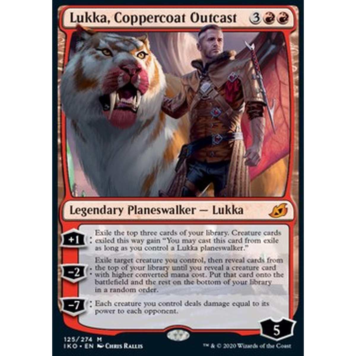 Lukka, Coppercoat Outcast - Lukka, Reietto delle Giubbe Ramate - [IKO] [NM] [Foil]