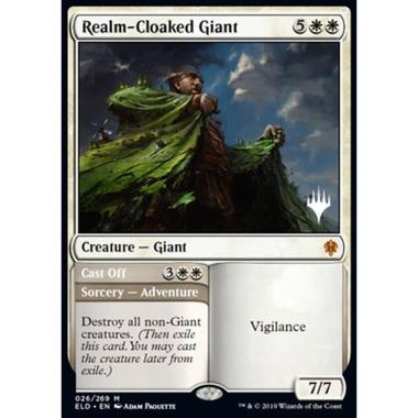 Realm-Cloaked Giant // Cast Off (V.2) - Gigante del Mantoreame // Gettare Via (V.2) - [PELD] [NM] [Foil]