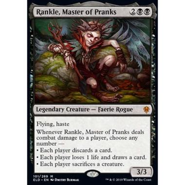 Rankle, Master of Pranks - Rankle, Master of Pranks - [ELD] [NM] [Foil]