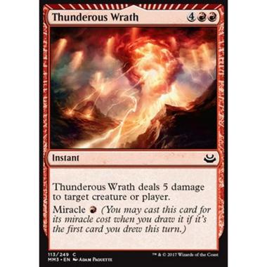 Thunderous Wrath - Thunderous Wrath - [MM3] [NM] [Foil]