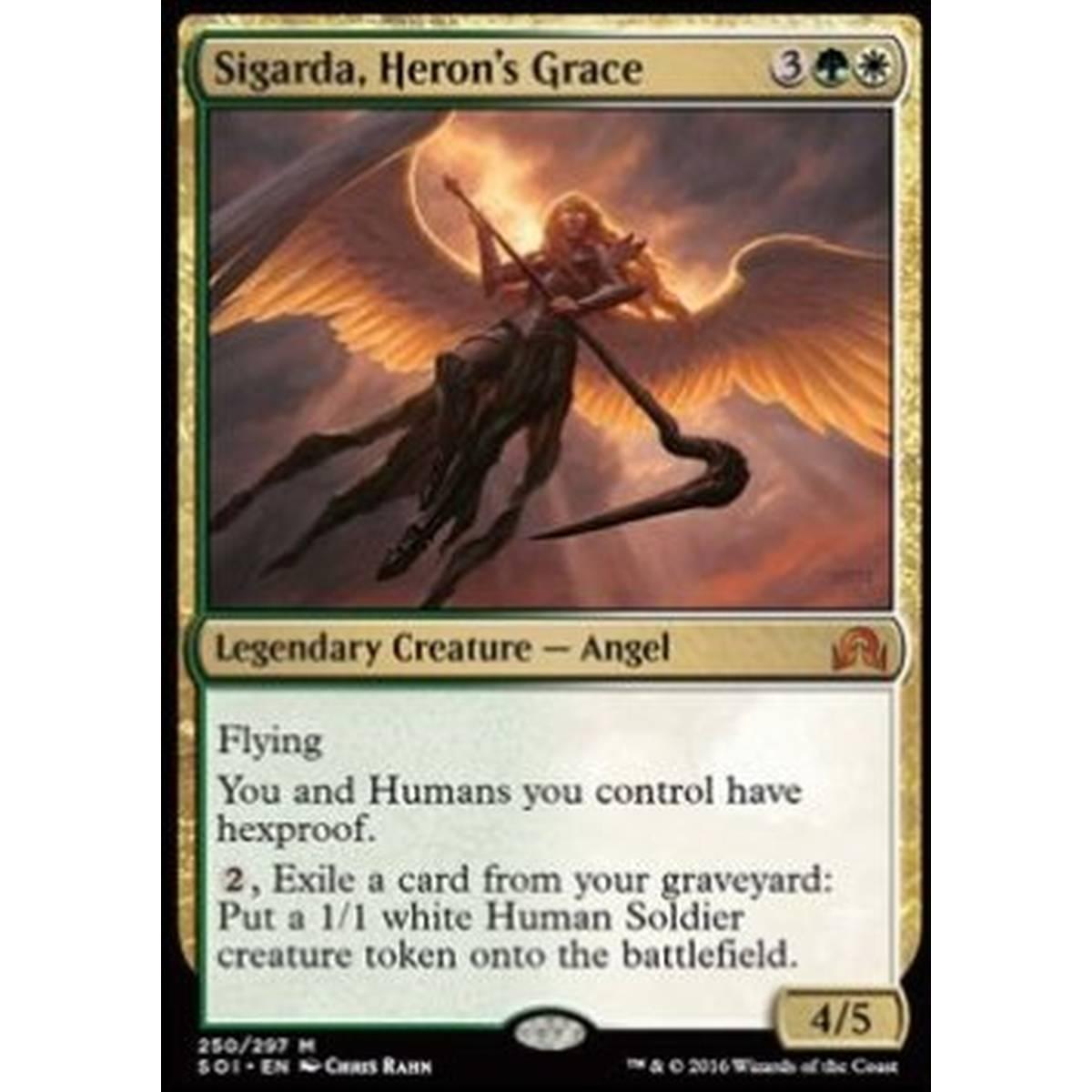 Sigarda, Heron's Grace - Sigarda, Heron's Grace - [SOI] [NM] [Foil]