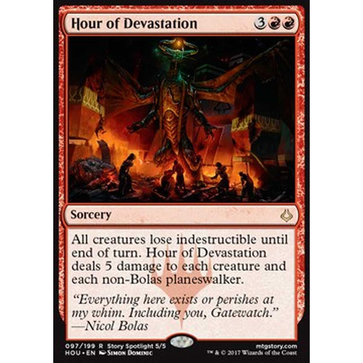 Hour of Devastation - Hour of Devastation - [HOU] [NM] [Foil]