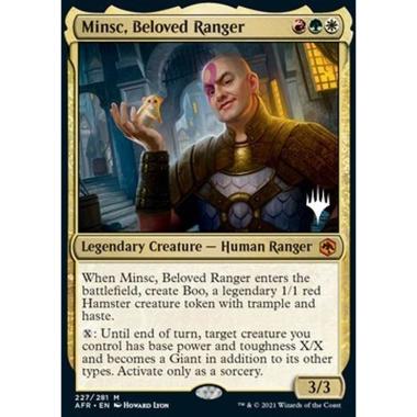 Minsc, Beloved Ranger (V.2) - Minsc, Ranger Beneamato (V.2) - [PAFR] [NM] [Foil]