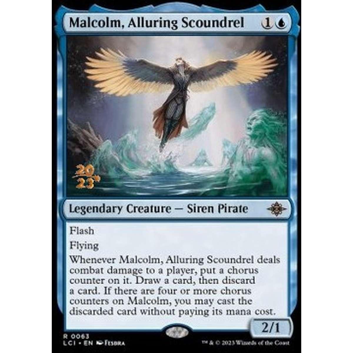 Malcolm, Alluring Scoundrel (V.1) - Malcolm, Canaglia Affascinante (V.1) - [PLCI] [NM] [Foil]