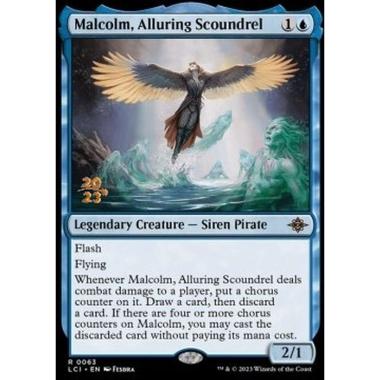Malcolm, Alluring Scoundrel (V.1) - Malcolm, Canaglia Affascinante (V.1) - [PLCI] [NM] [Foil]