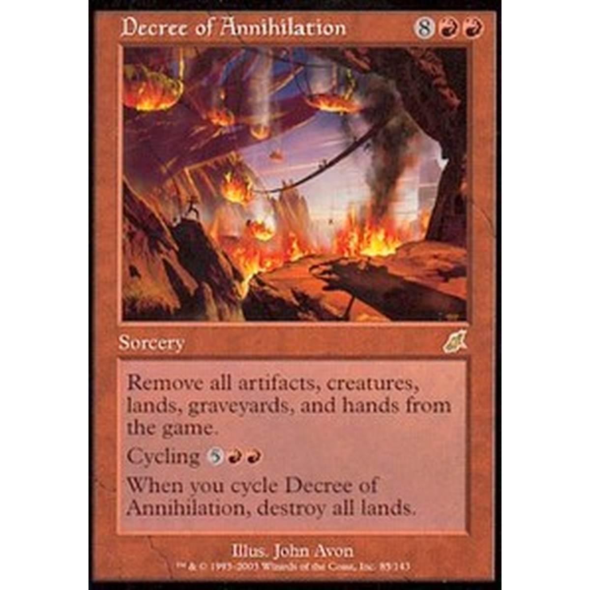 Decree of Annihilation - Decree of Annihilation - [SCG] [GD]