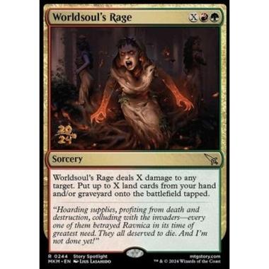 Worldsoul's Rage (V.1) - Furia dell'Anima del Mondo (V.1) - [PMKM] [NM] [Foil]